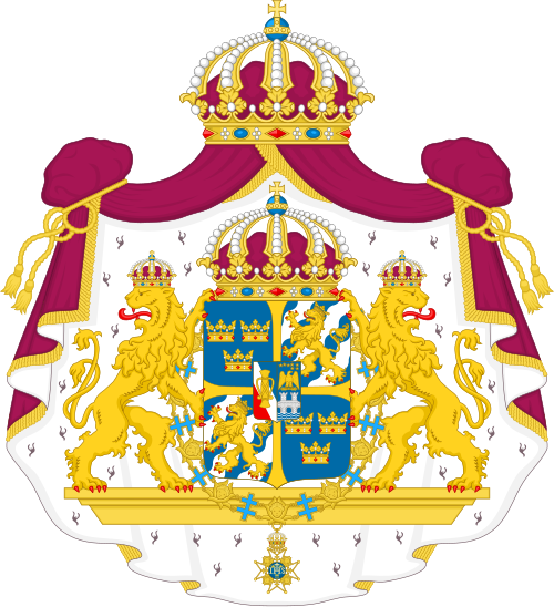 Lesser coat of arms of Sweden